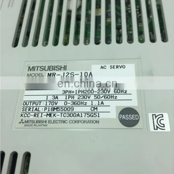 100w Mitsubishi AC Servo Motor Drive MR-J2S-10A+HC-KFS13 photo-3