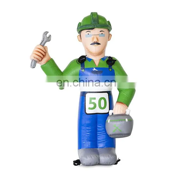 Inflatable Advertising Model Soldier Balloons With Blower photo-3