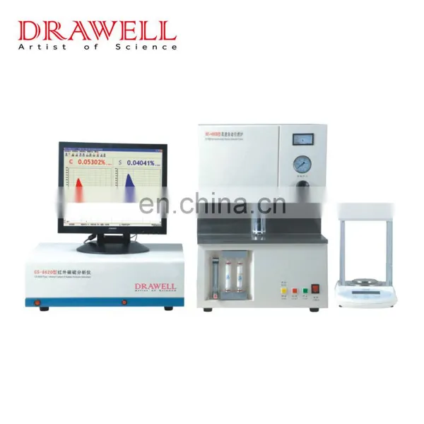 Arc Furnace Burn Infrared Carbon Sulphur Analyzer DW-CS-8620 photo-2