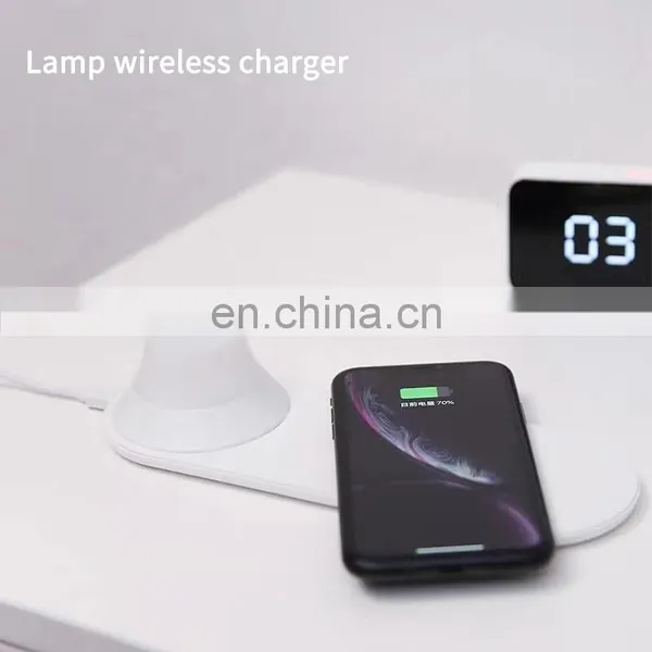 Lamp With Wireless Charging For Iphone Watch General Wireless Charger For Android Phones photo-4
