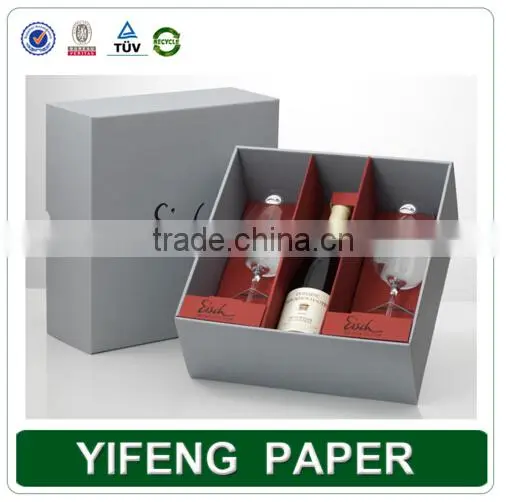 Personalized Cheap Custom Wine Glass Packaging Boxes photo-2