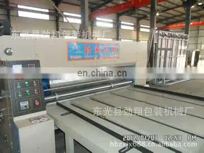 Chain Feeding Cardboard Die Cutting Machine for Corrugated Box photo-5