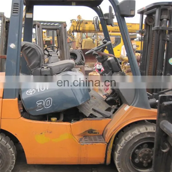 Used Toyota FD30 Forklift on Sale in Shanghai, Japan 3ton Diesel Forklift photo-5