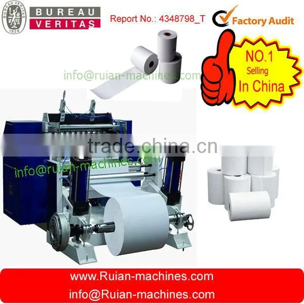 Slitting and Rewinding Machine for for POS and ATM Rolls