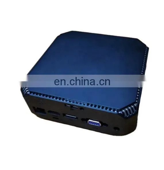 Gaming mini PC Win10 Pro Intel Core Celeron 3867U Quad Core 8 Threads DDR4 Mini Desktop Computer 4K DP HD WIFI