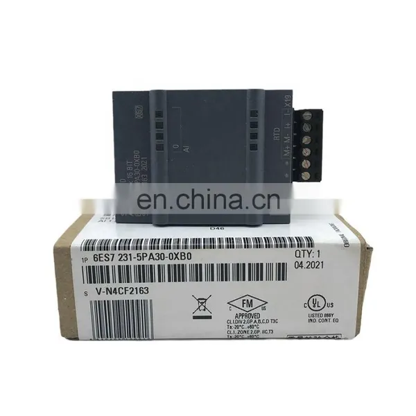 CNC Part for Siemens SIMATIC S7-1200 6ES7231-5PA30-0XB0 Analog Input Module photo-5