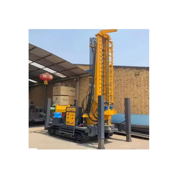 Portable Rock Well Drilling Machine 300m Well Drilling Rig Machine photo-3