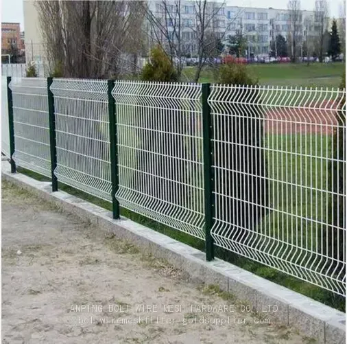 Wire Fencing Curvy Welded Wire Mesh Fence/BOLI WIRE MESH QUALITY WELDED WIRE FENCING