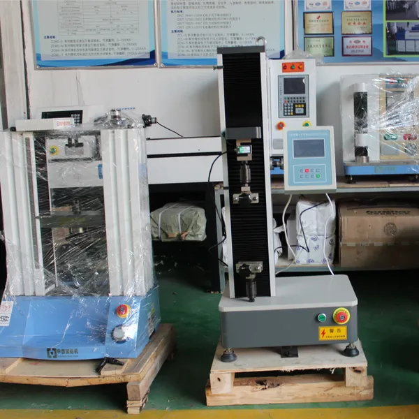 China Manufacturer's Single Column Electronic Tensile Strength Pull for Test Machine Custom Sample for Plastic Testing Equipment photo-2