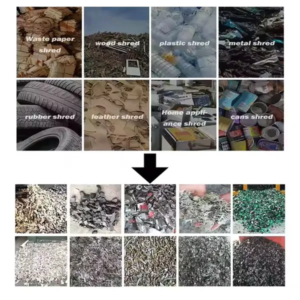Plastic Shredder Plastic Bottle Shredder Double Shaft Shredding Machine Industrial Plastic Shredder Machine photo-3