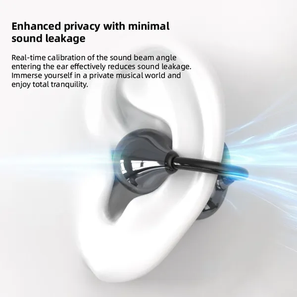 New Private Mold Bluetooth Earbuds J80 Ear-clip TWS Headphones Bluetooth 6.0 photo-3