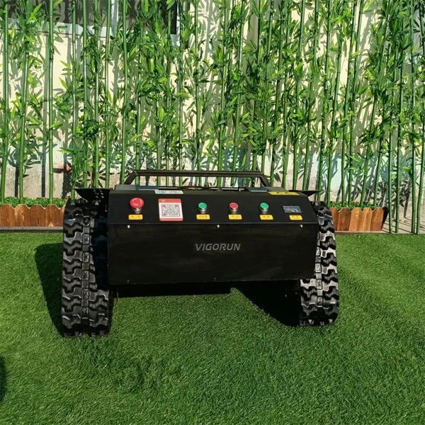 Petrol Self-Charging Generator 550MM Cutting Width Cordless Robotic Lawn Mower for Hills photo-2