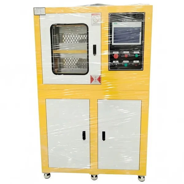 High Efficient Lab Hot Heating Plate Rubber Vulcanize Equipment Heat Press Tire Rubber Vulcanizing Machine photo-2