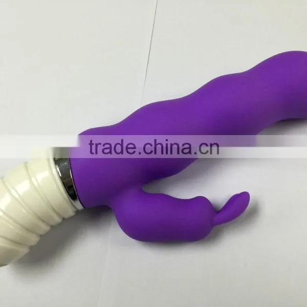 Manufacture Sex Toys Products Extra Long Vibrator Full Silicone Sex Toy for Women photo-4