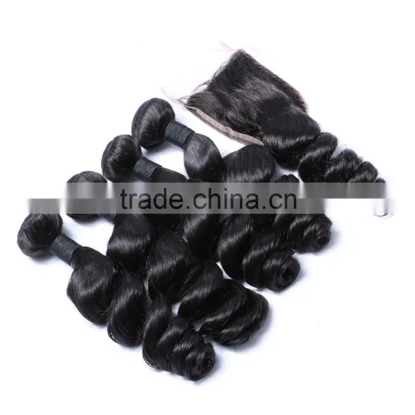 4 Bundles of Virgin Hair Body Wave Malaysian Hair Curl Hair Wavy Hair Ins Tock photo-4