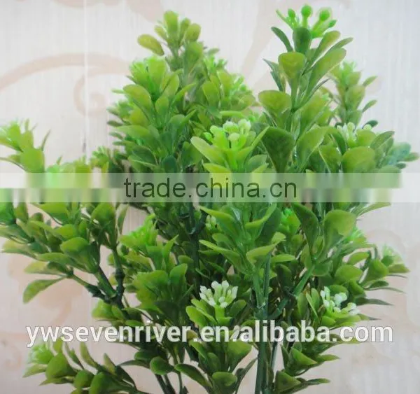 7 Fork m Bluegrass Artificial Flowers Green Plants DIY Floral Auxiliary Material Silk Flowers Flowers, Plastic Flowers Wholesale photo-4