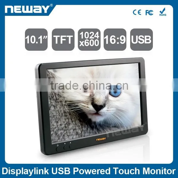 Hidden Bracket 4 Wirse Resistive Touch Panel Widescreen Lcd Monitor photo-4