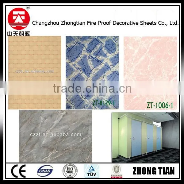 Hpl Toilet Cubicle Partition Board Toilet for Pubic Compact Laminate Board photo-4