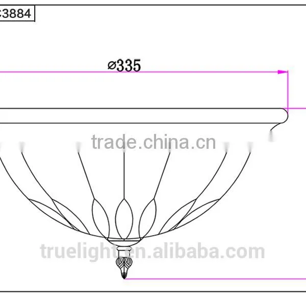 Home Ceiling Lamp With Lamp Holder China Supplier photo-2