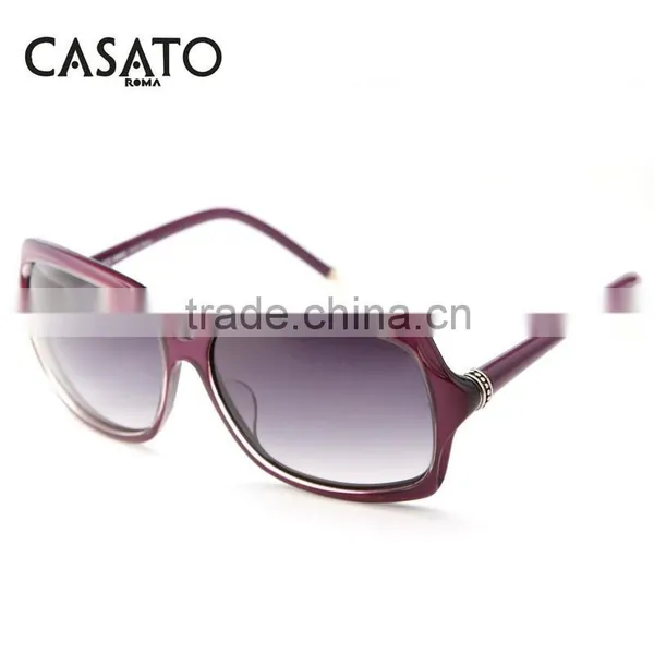 CASATO Oversized UV Polarized Acetate Sunglasses For Women photo-5