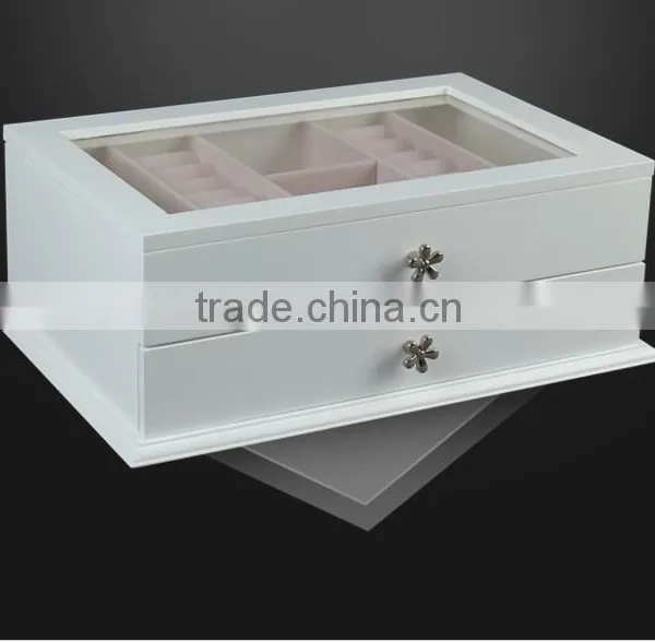 High Quality Accessories Gift Saving Wooden Box With Pull Grid Varning Custom Logo photo-4