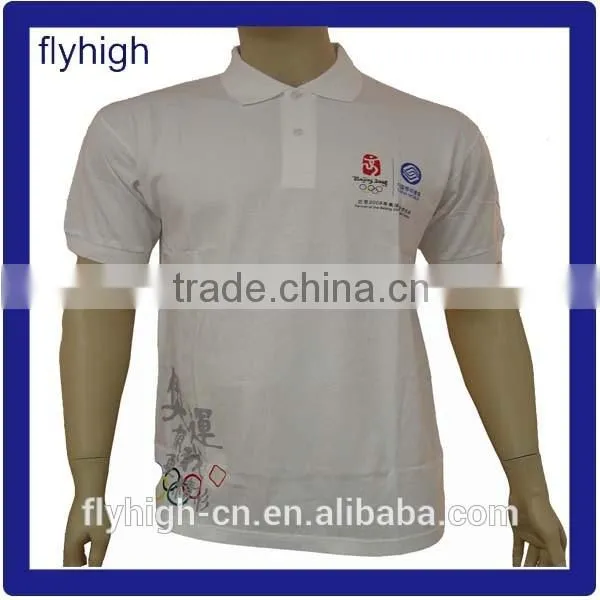 Low Price Solid Color Men's Promotional Polo Shirt photo-2
