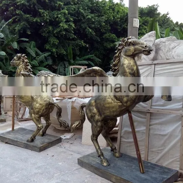 Antique Bronze Sculpture Horse photo-4