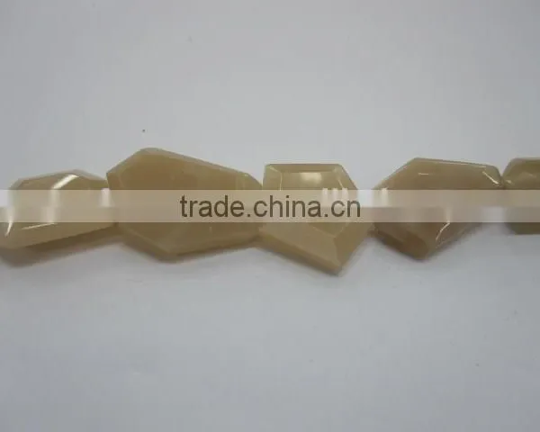 Wholesale Tumbled Flat Loosen Faceted Gemstone Moonstone photo-2