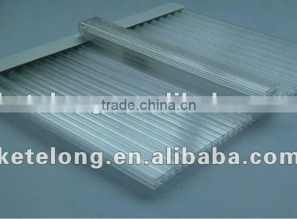 Multiwall U Lock Polycarbonate Sheet