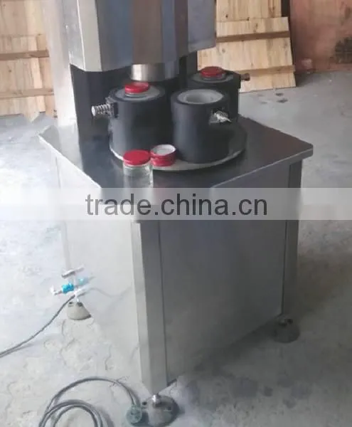 Semi Automatic Glass Jars Vacuum Capping Machine photo-2