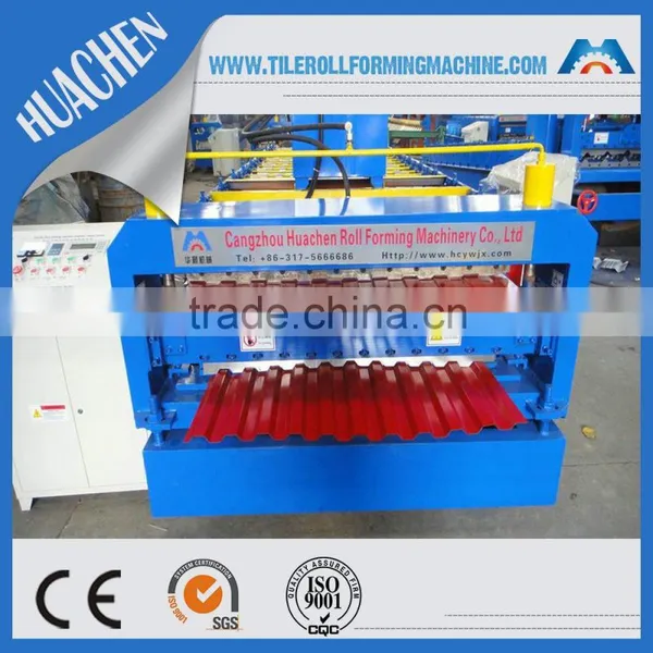 Cnc Cold Formed Steel Wall Panel Roll Forming Machine Making Metal Tile photo-3