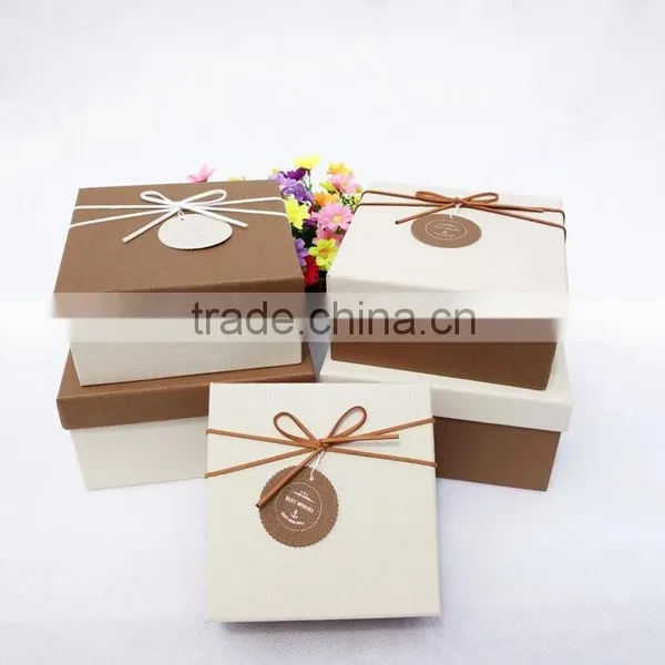 Wholesale Recycled Kraft Paper Gift Box