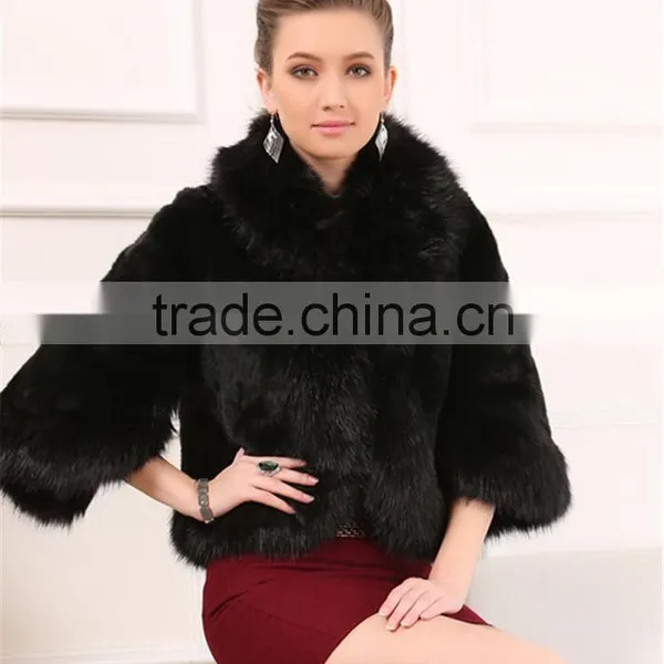 2016 High -end New Fashion Faux Fox Fur Vest photo-4