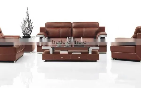 S-11 Metal Fram Leather PU Office Sofa European Style Sofa photo-2