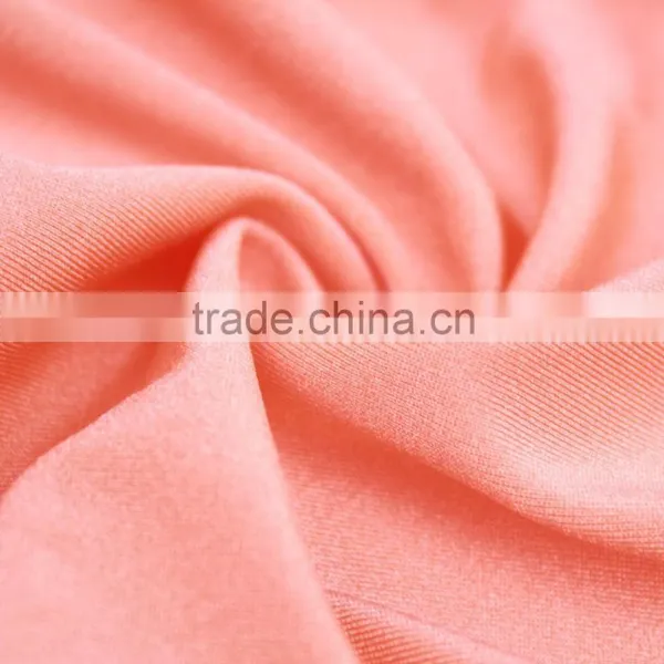 Tricot Knitting Shining Polyester Spandex Fabric for Making Swimwear