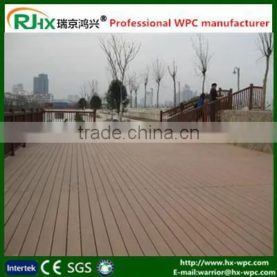 WPC Decking for Swimming Pool Composite Decking With Crack-resistant Deck