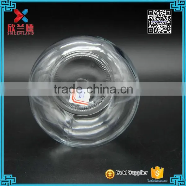 Big Capability Spherical Shape 280ml Aroma Diffuser Glass Bottle With Cork Supplier's Choice photo-6