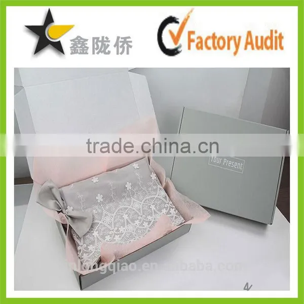 2016 Custom Clothes Packaging Box, Clothing Shipping Box ,clothing Boxes Printing Quality Choice