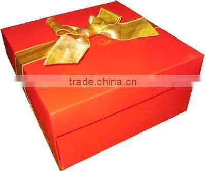 2015 High Quality White Cardboard Custom Paper Gift Box photo-6