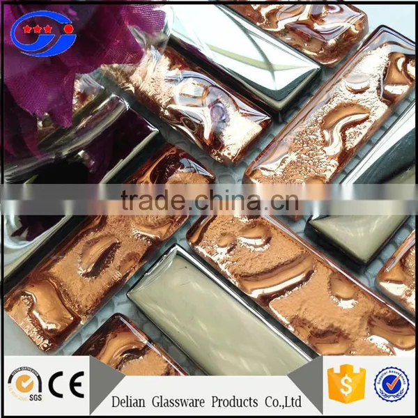 Metal Glass Mosaic Tile