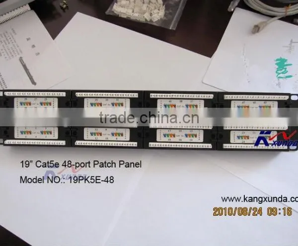 48 Ports Cat5e Cat6 Patch Panel photo-2