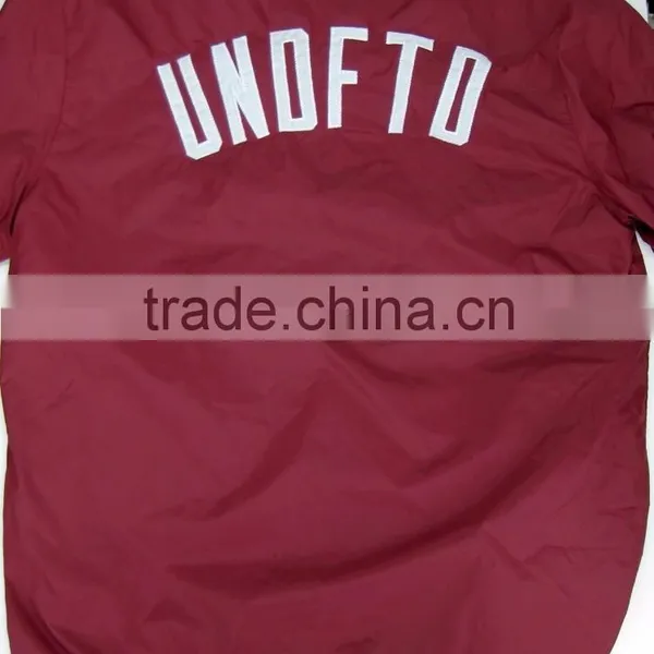 Cheap Custom Screen Printing Trinidad Inner Lining Coach Jacket photo-2