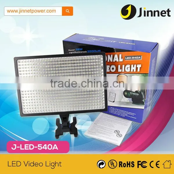 LED-540A 32W Remote Control Dimmable Camera LED Light For TV Studio China Supplier photo-4