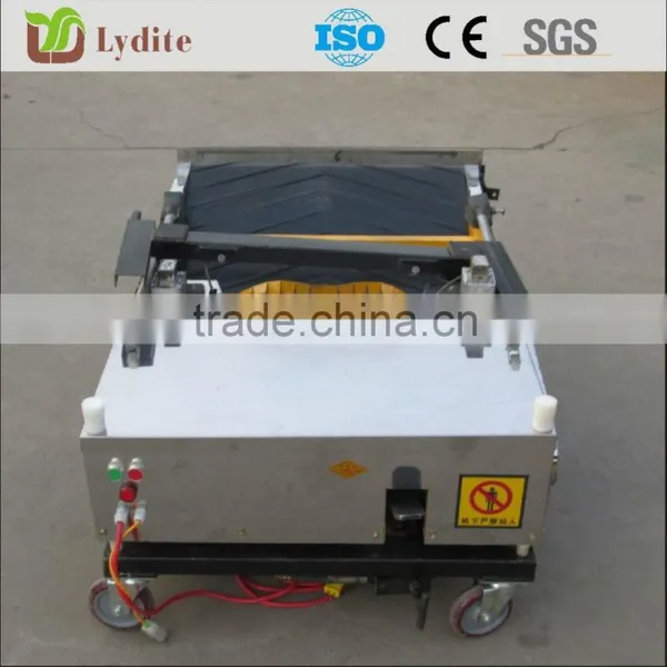 Easy Plastering a Wall With 1000mm Plastering Trowels Construction Machine