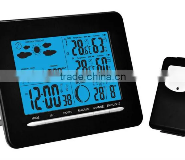 Colorful Wireless Weather Station With Barometer photo-2