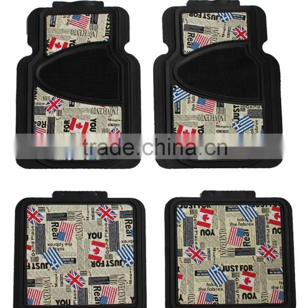 Universal PVC Postage Stamp Car Mat Wholesale photo-2