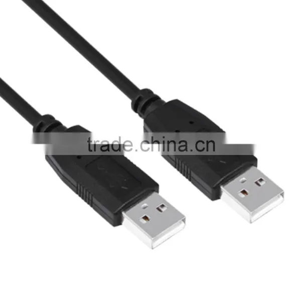6 Foot Black USB 2.0 High Speed A Male To A Male Cable photo-5