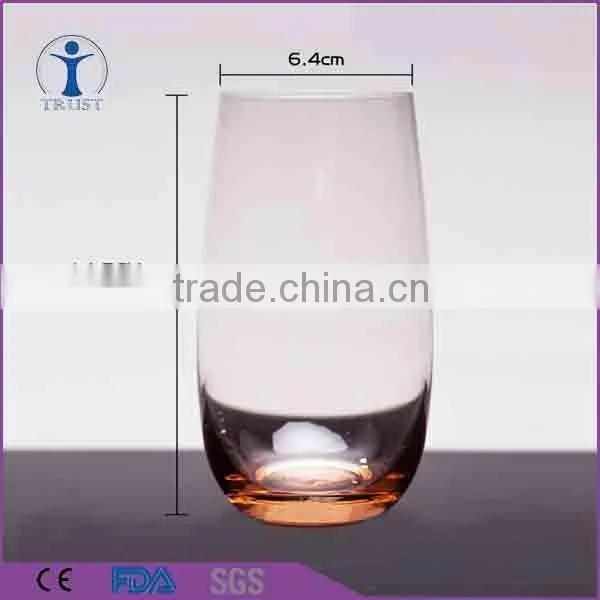 4pcs Gift Set Old Fashion Hi-ball Glass Cup With Color Base Quality Choice photo-2