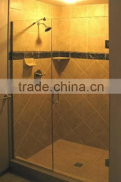 High Quality Frameless Clear Glass Shower Door photo-5