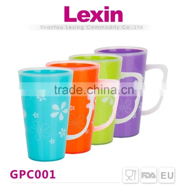 Chinese Glass Tea Cups With Lids Handle